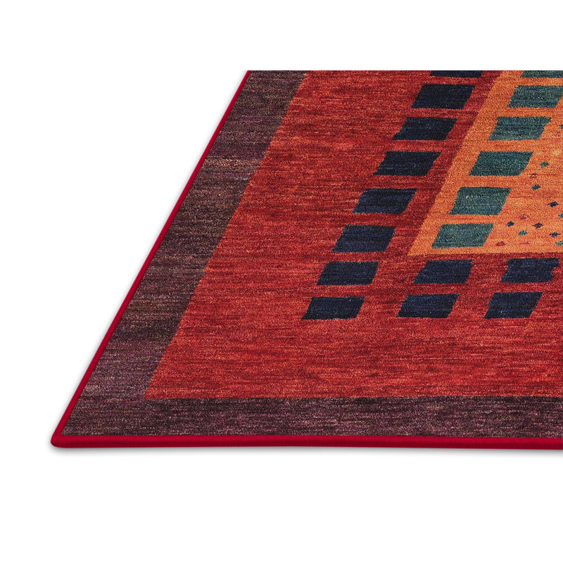 Tapis abstrait moderne, Rectangle 5 pi x 7 pi