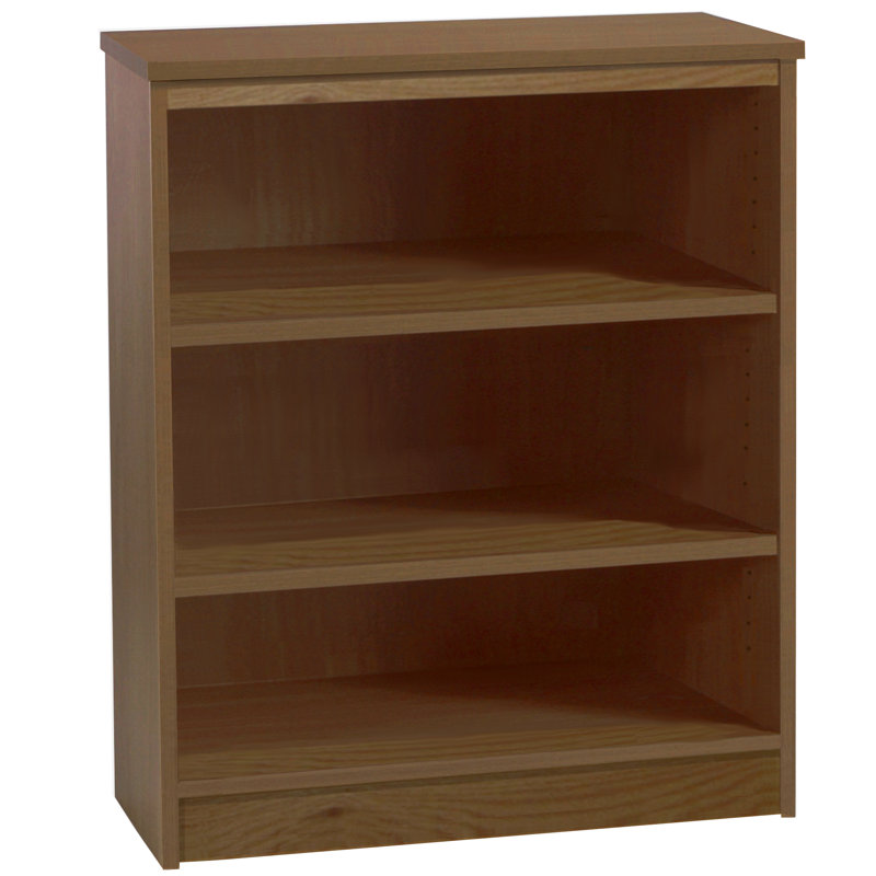 Brenay 103cm H x 85cm W Standard Bookcase, English Oak