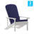 Rankins All-Weather Poly Resin Wood Adirondack Chairs with Cushions-1580249106