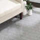 Optic Diamond Grey/Ivory Handwoven Cotton Rug