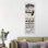 Reproduction d’art textuel sur toile, "Bath rules" par Marcus prime