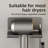 Mr. Hair Dryer Holder, No Drill Bathroom Organizer, Wall Mounted Blow Dryer Stand, Shower Storage Shelf