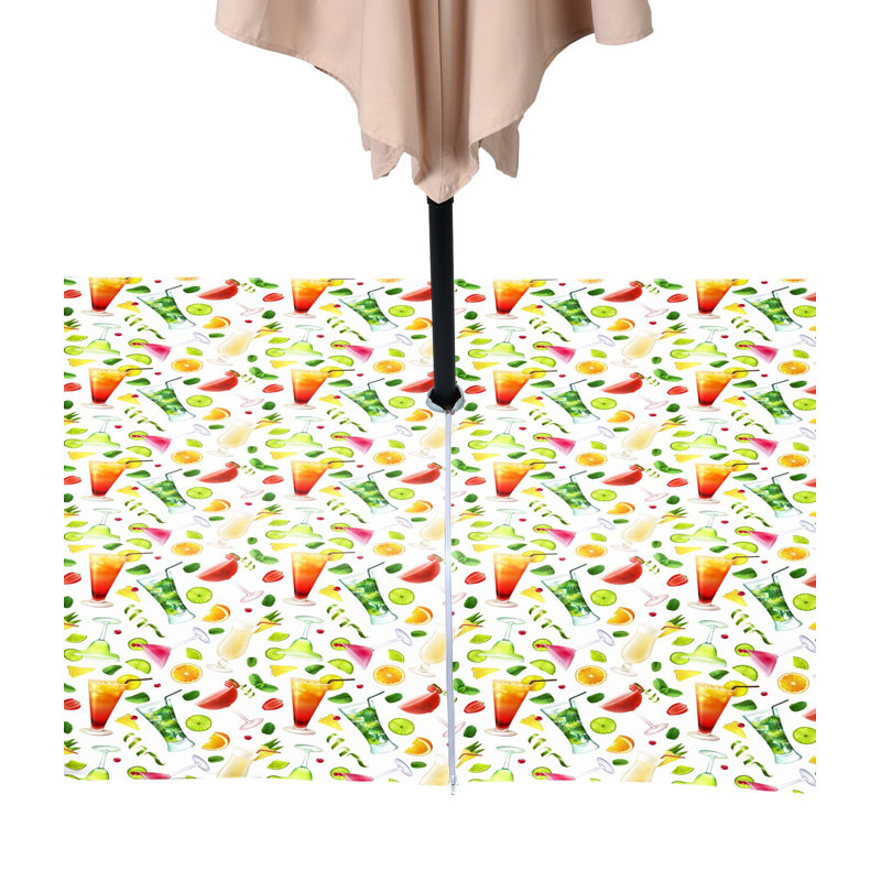 Geometric Tablecloth, 104" x 60"