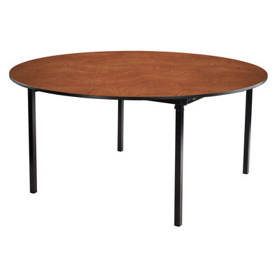 Circular Folding Banquet Table, Plywood Core/Edge Banding