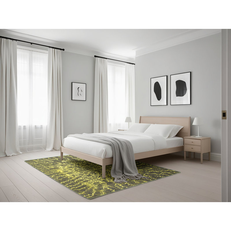 Tapis abstrait moderne 1283, Rectangle 5 pi x 7 pi