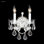 Maria Theresa 2 - Light Candle Wall Light