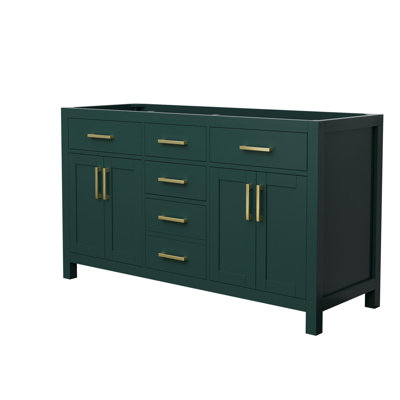 Base de meuble-lavabo double autoportant 59 po Beckett
