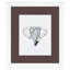 Cadre pour photo simple 16 po x 24 po en bois mat-70816616