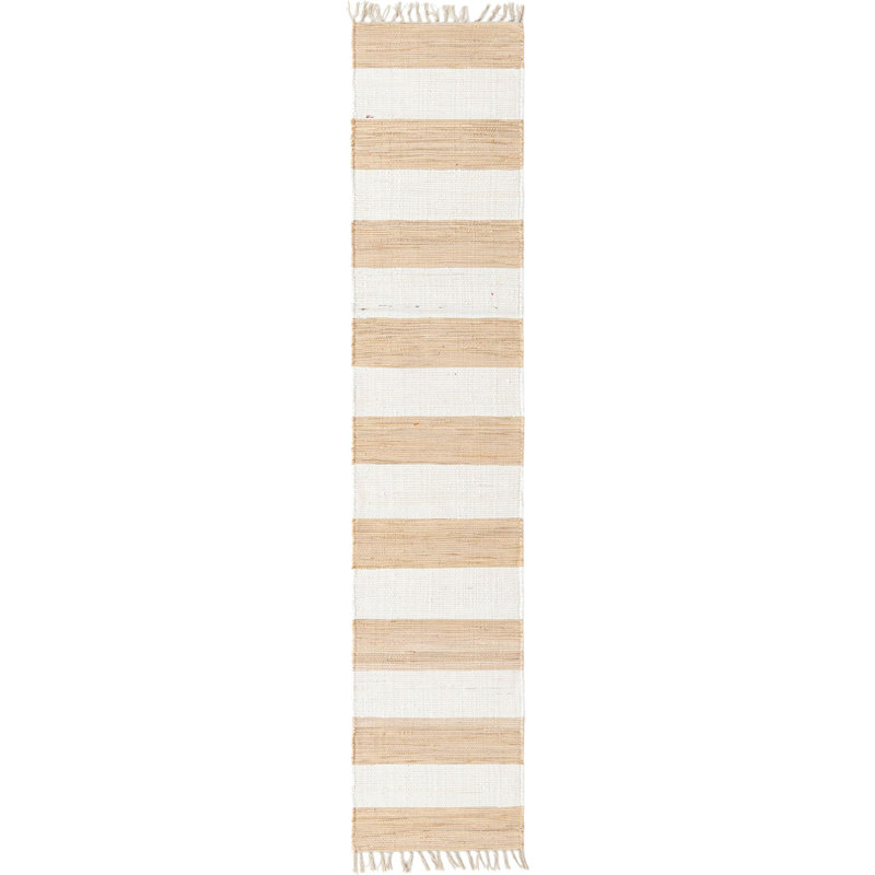 Carlotta Cotton Striped Indoor Rug, Runner 2'2" x 10'