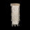 Pavona 1 Light Crystal LED Wall Sconce