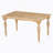 1 Piece Rectangular Dining Table Without Chair