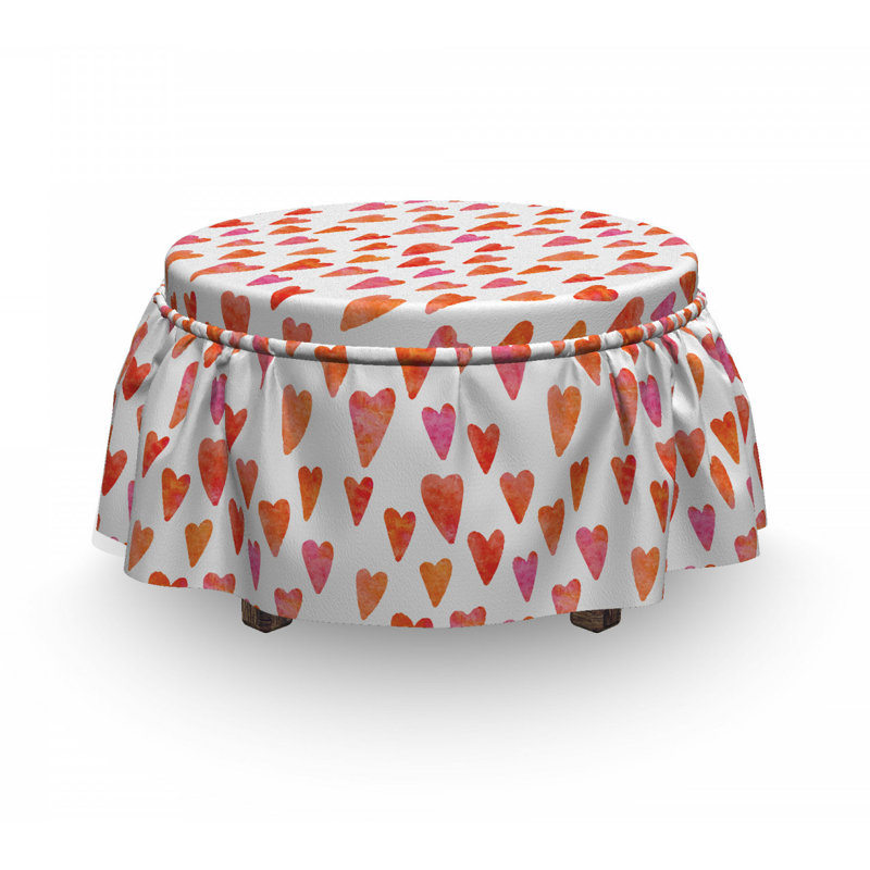 Housse pour repose-pieds art shapes