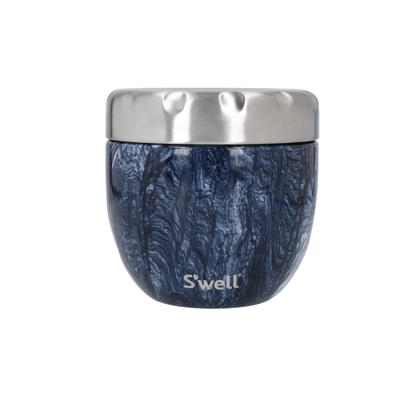 S'well Azurite Marble Stainless Steel Salad Bowl