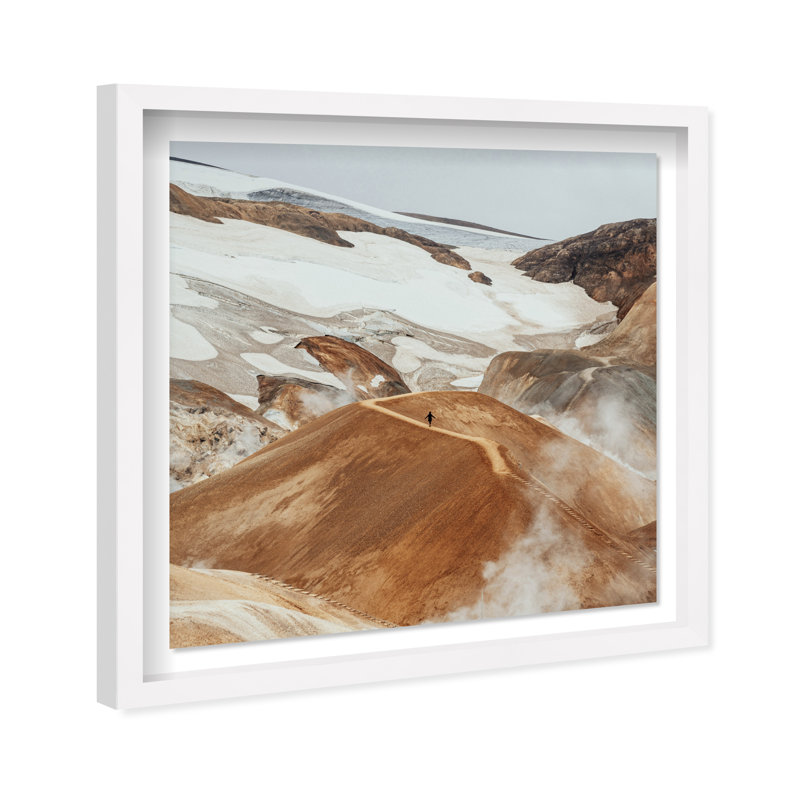Dream Scape Print by Oliver Gal, 21.5"H x 21.5"W, White Shadowbox
