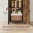 62.8‘’H Storage Bookshelf-103023961
