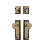 Nostalgic Warehouse Mission Entry Set with New York Knob