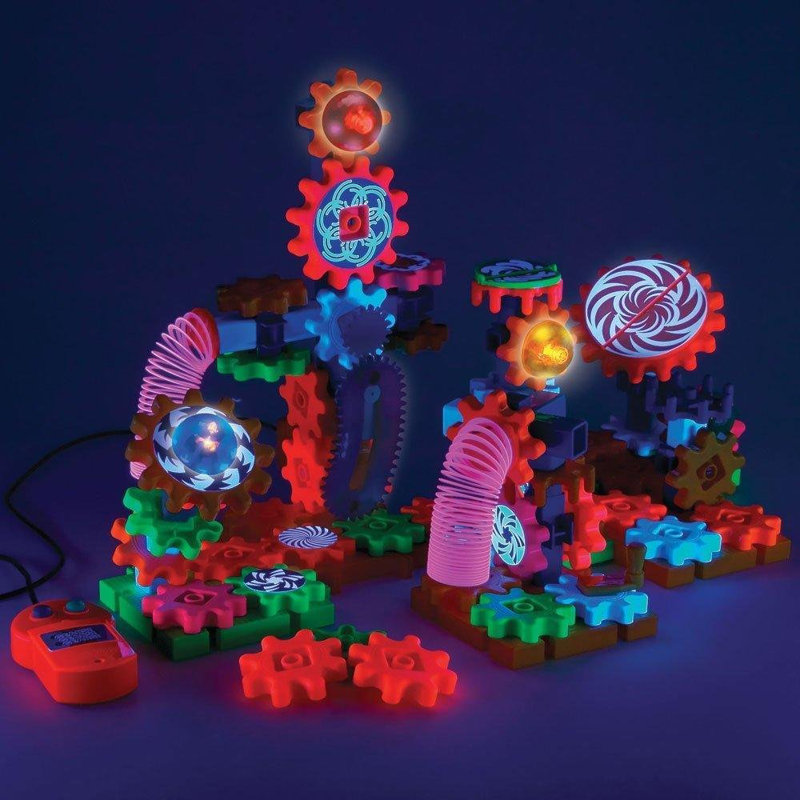 Gears! Gears! Gears! Lights and Action Motorized Building Set