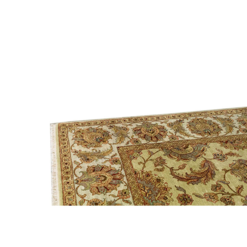 Wool Oriental Area Rug in Brown