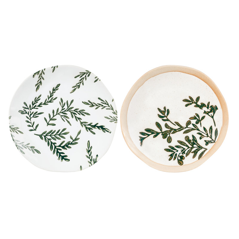 Tampa Ceramic 2 Piece 6'' Dinner Plate Set
