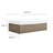 Modway Convene Outdoor Patio Outdoor Patio Rectangle Ottoman-88459711
