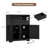 31.5" Sideboard Buffet Cabinet With Storage-1059428381