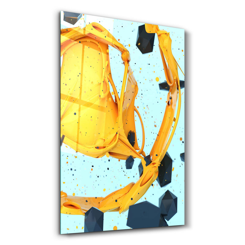 Elegant Tempered Glass Wall Art Painting 100% Tempered Glass, Thickness: 0.16 inches | UV Printed for Vibrant Colors & Durability | Perfect for Home Decor & Modern Aesthetics