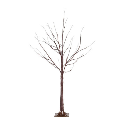 Lighted Artificial Cedar Christmas Tree
