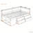 Elegant Daybed with Drawers and Shelves, Space-Saving and Stylish for Modern Living and Organization.-817691763-817691760