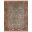 New Turkmen Afghan One-of-a-Kind Rectangle 9' X 11'8" Area Rug