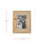 Msgana Natural Metal Picture Frame