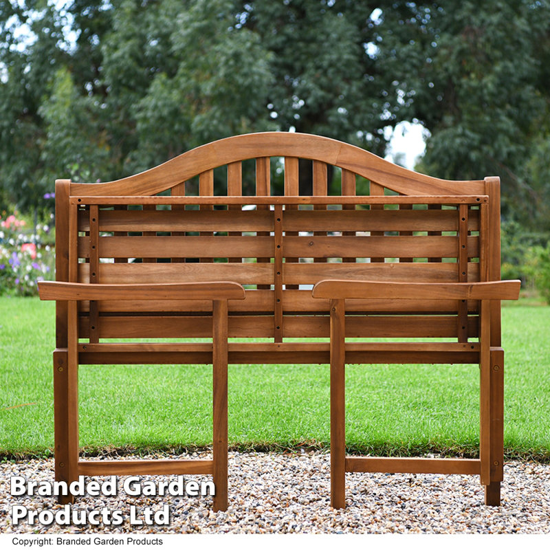 Solid Wood Outdoor Bench