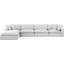 Canapé modulaire 5 pièces rembourré-87149726