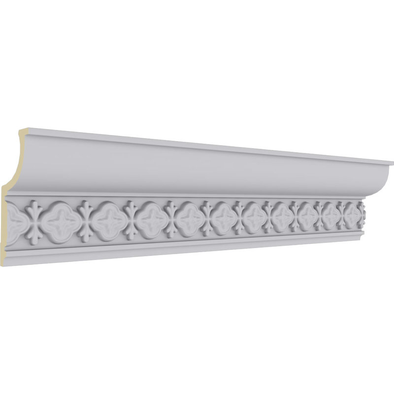 Amelia White Urethane Decorative Crown Moulding