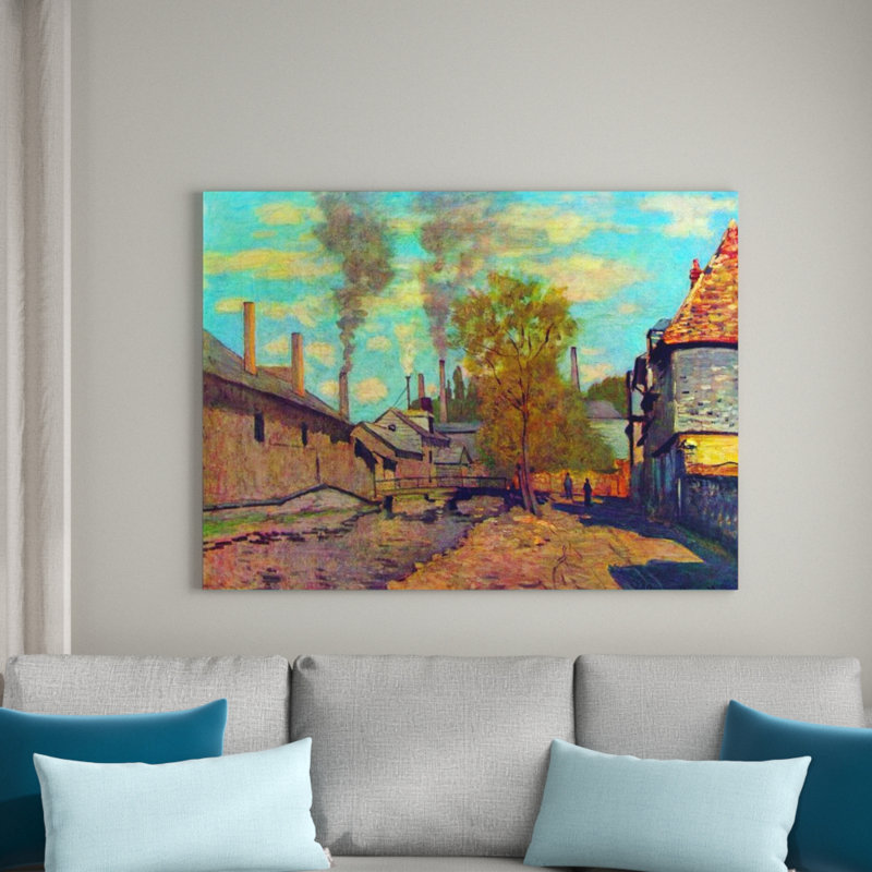 Claude Monet - Wrapped Canvas Painting, 60cm H x 80cm W x 1.8cm D