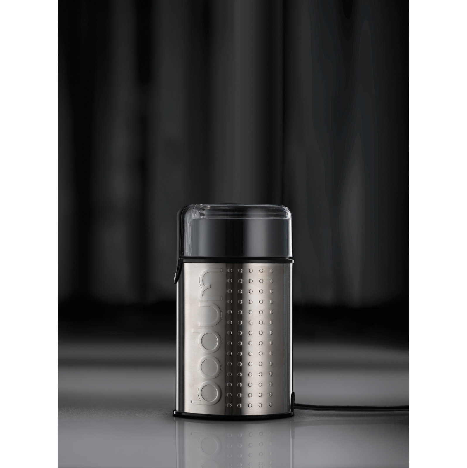 Bistro Electric Blade Coffee Grinder, Chrome