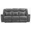 Artrice Upholstered Padded Arm Motion Sofa Grey-1063070989