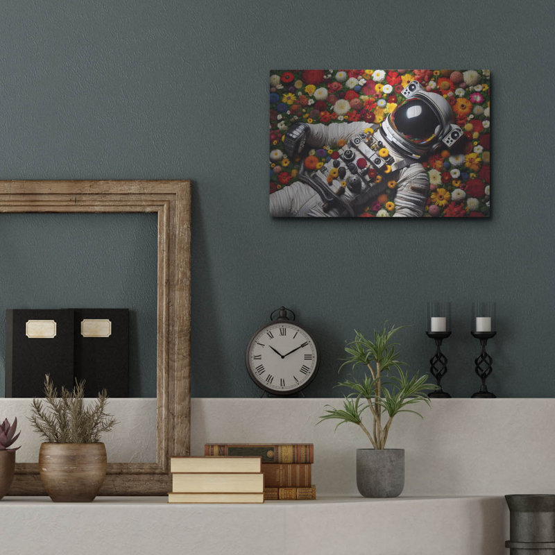 'Taking A Break' by Rey Klimt Metal Wall Art, 12" H x 16" W