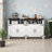 59"W Sideboard with Cabinets with Adjustable Shelves and Charging Ports-1904757212