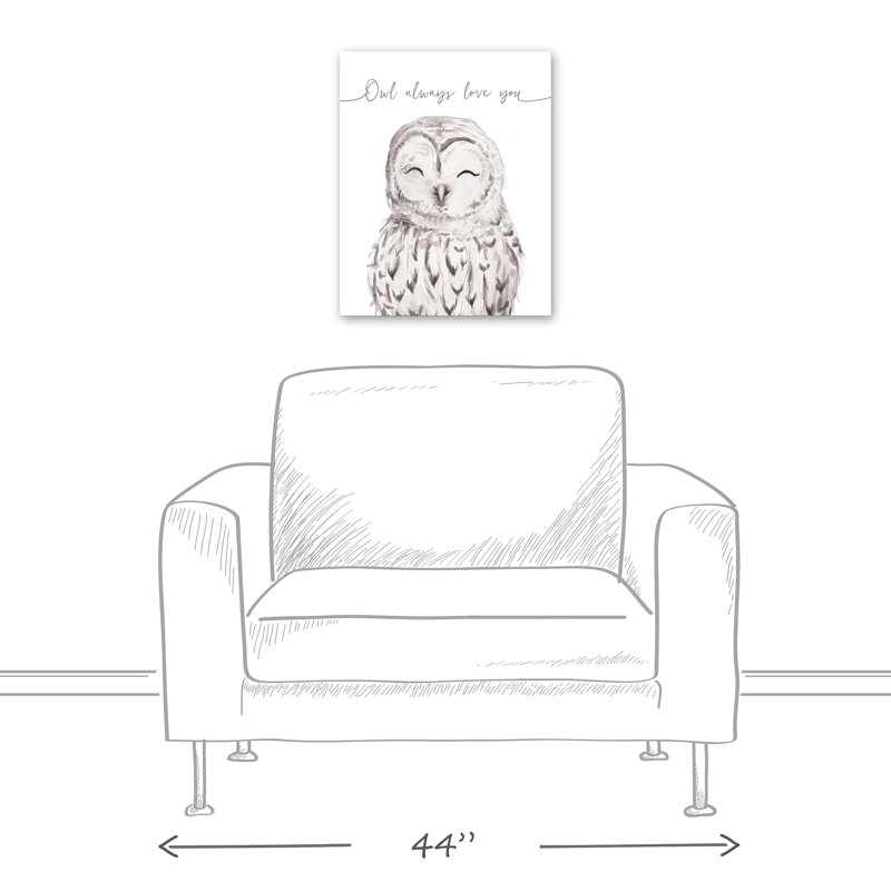 Art sur toile, hibou