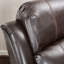 Fauteuil inclinable manuel Faulks avec garniture Ã  clous-893913176