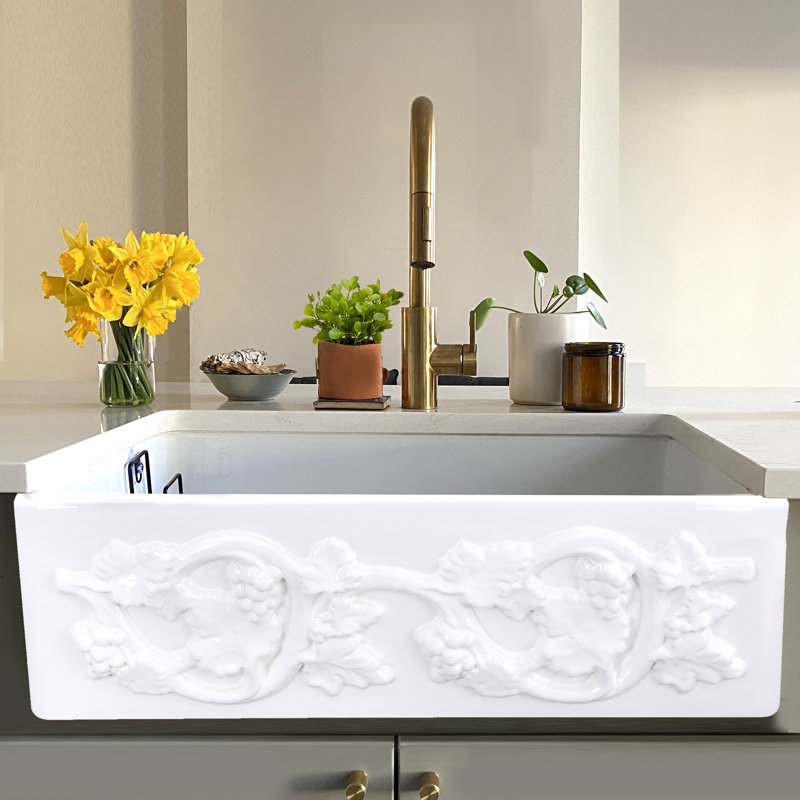 Vineyard 29.75'' L Single Basin Kitchen Sink