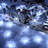 11.5FT 96LED Snowflake String Lights-1865810531
