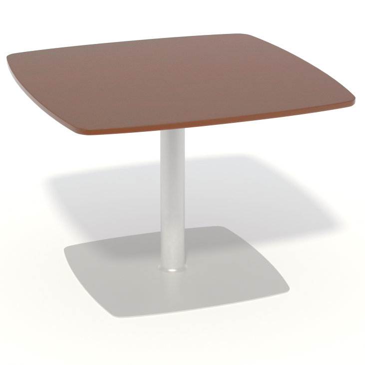 Ensemble de table carrée avec chaises, Blanc, Chêne naturel, H 29 po x l 36 po x P 36 po