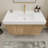 41.9" Wall-Mounted Single Bathroom Vanity Set-70381319