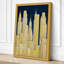 Nocturne Skyline Art Deco - Wrapped Canvas-1031789098-1031789103