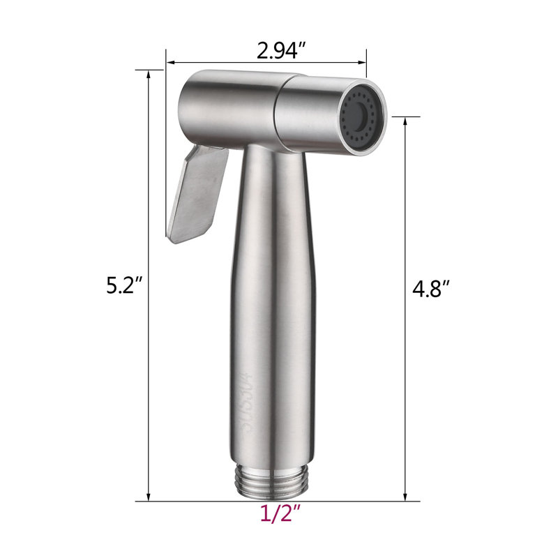 Siège de bidet allongé à la main