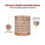 24.5kg Solid Wood Umbrella Base