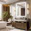 Miroir mural lumineux sans cadre Cevat-1865587673