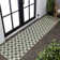Aimee Traditional Cottage Checkerboard Green/Cream Indoor/Outdoor Rug