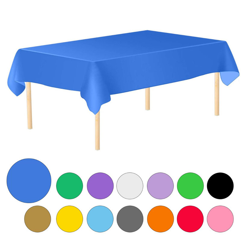 Ebrahim Tablecloth, 137cm W x 274cm L, Royal Blue